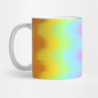 Tie Dye Zigzag Blurry Vibrant Rainbow, made by EndlessEmporium Mug